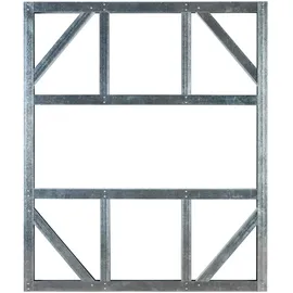 Globel Fundamentbodenrahmen 144 x 234 cm Silber