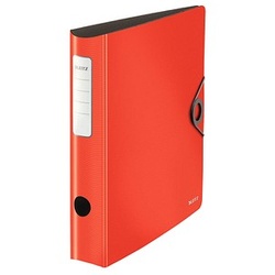 LEITZ Ordner hellrot Kunststoff 6,5 cm DIN A4