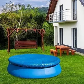 luxuskollektion Poolabdeckung blau 366 cm