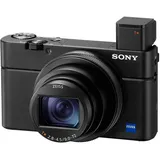 Sony RX100 VII | Advanced Premium-Bridge-Kamera (1.0-Type Sensor, 24-200mm F2.8-4.5 Zeiss-Objektiv, Eye-Tracking-Autofokus für Mensch und Tier, 4K-Videoaufzeichnung und Flip- Screen)