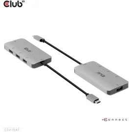 Club 3D Club3D USB 3.1 Typ C > 4X USB 3.1 Typ A 10Gbps Retail
