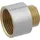 Kirchhoff MS Reduzier-Hahnverläng. Chrom, 1/2IG x 3/8AG - Silber