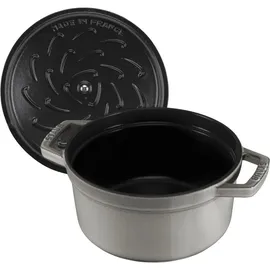 Staub Cocotte 26 cm rund graphitgrau