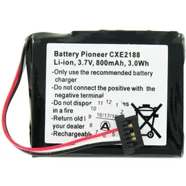 AccuCell Akku passend für Pioneer CXE2188 , AVIC-F320BT, Akku 338937010176