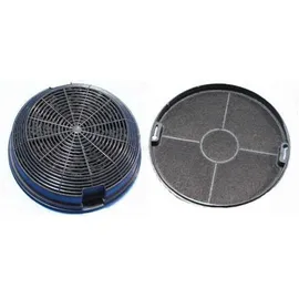 Wpro Aktivkohlefilter Typ 47 / AMC023 (2St.) - Silber/Schwarz