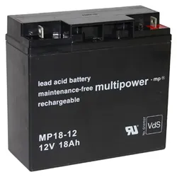 Ersatzakku kompatibel für APC - Dell USV Modelle RBC7 Multipower