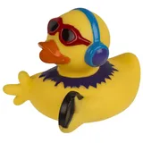 Witzige Badeente in verschiedenen Motiven, Lustige Quietscheente für Erwachsene & Jugendliche, Deko Gummiente als Party-Gag & Geschenk (Fußball, Geburtstag, Hochzeit, Cowboy, Polizei) (Hip Hop)