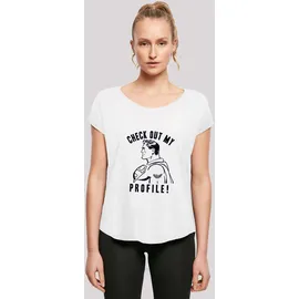 F4NT4STIC Long Cut T-Shirt DC Comics Superman Check out my Profile in weiß | Gr.: S