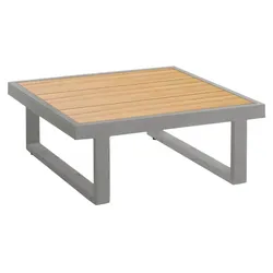 Modulsystem Rao Kaffeetisch Edelstahl - 70 x 70 cm