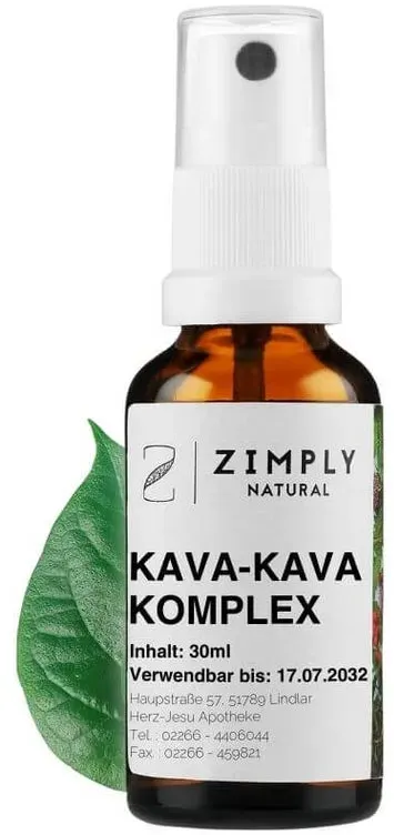 ZIMPLY NATURAL KAVA-KAVA KOMPLEX 30 ml