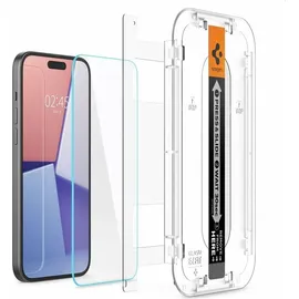 SPIGEN Glas.tR EZ Fit 2 Pack Transparency iPhone 15 / 16 -