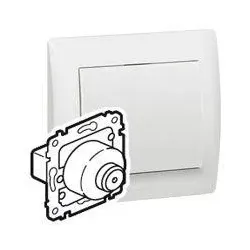 Legrand 775558 Einsatz Schlüsselschalter Farbe: Ultraweiß 1