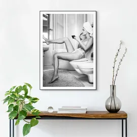 Reinders! Getting Dressed Holz schwarz 50x70 cm