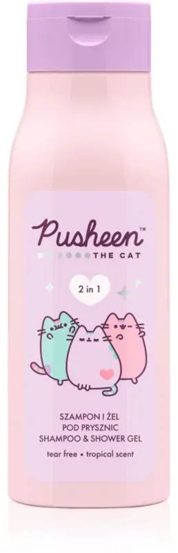 Pusheen 2 in 1 Shampoo & Duschgel 2 in 1 400 ml