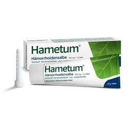 Hametum Hämorrhoiden Salbe 25 g