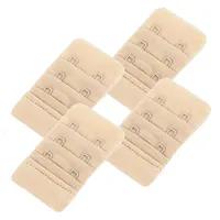 maDDma BH-Verlängerung 4 BH-Verlängerung ohne Gummiband 35 mm 2 Reihen BH Zubehör (Sparpaket), beige beige