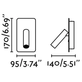 FARO 62128 - SUAU schwarz