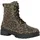 GANTER Gela Stiefelette darktaupe für Damen, animal, Größe 38 EU / 5 UK