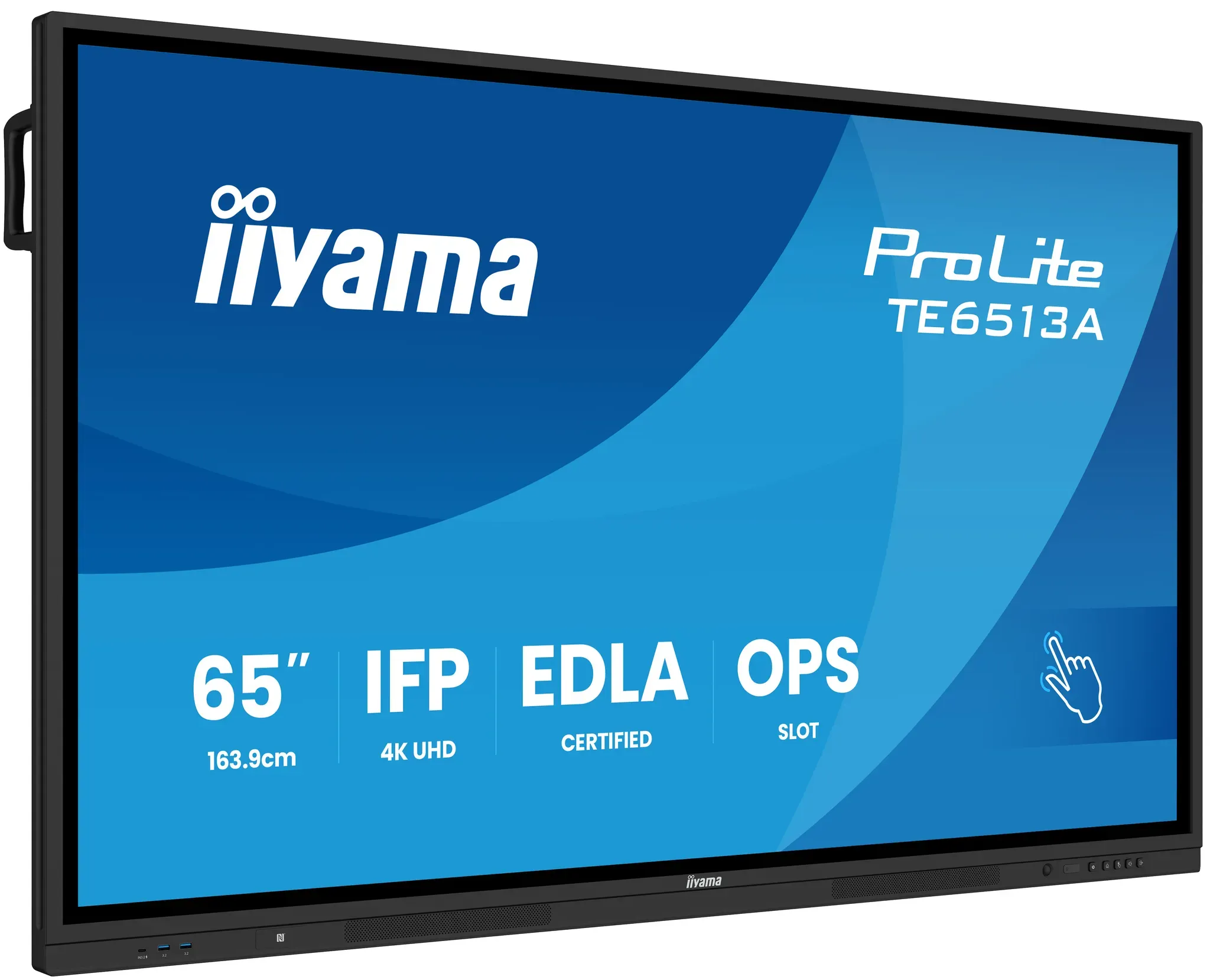 iiyama ProLite TE6513A-B3AG - 65 Interaktives Touch-Display - 4K UHD IPS - 500 ...