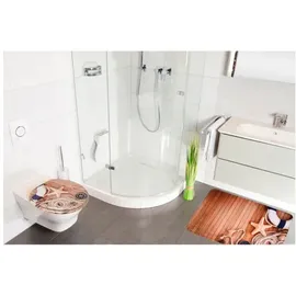 Sanilo WC Sitz mit Absenkautomatik Maritime, Hochwertiger und Stabiler Toilettendeckel aus Holz