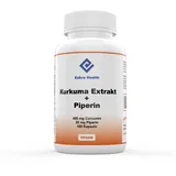 ENKRA HEALTH Kurkuma Extrakt Kapseln - 400mg Curcumin - 180 Kapseln - Vegan