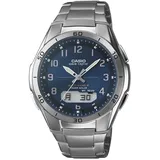 CASIO WVA-M640TD-2AJF Titan Radio Solaruhr Mail Order Limited Modell Wave Cepter Solar Radio Titan Mail Order Limited Herren Luxus, Luxuriös