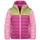 TROLLKIDS Eikefjord Steppjacke Hedge Green/Candy Pink 122