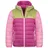 TROLLKIDS Eikefjord Steppjacke Hedge Green/Candy Pink 122