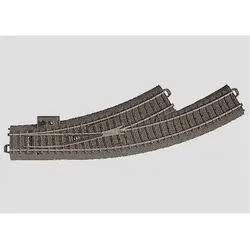 MÄRKLIN 24671 H0 Bogenweiche links R1, 30°