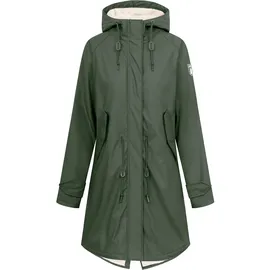 DERBE Damen Regenmantel Tidaholm in oliv | Gr.: 36