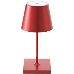 SIGOR Tischleuchte NUINDIE Mini 25 cm Kirschrot Dunkelrot 