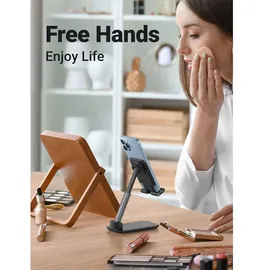 UGREEN Faltbare Multi-Winkel Handy Desktop Halterung schwarz