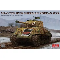 Rye Field Model M4A3 76w hvss Sherman Korean war
