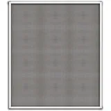 hecht International Fliegengitter mit Aluminiumrahmen 100 x 120 cm Weiß