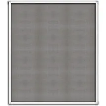 hecht International Fliegengitter mit Aluminiumrahmen 100 x 120 cm Weiß