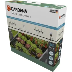 Gardena Micro-Drip-System Set Hochbeet/Beet (35 Pflanzen)