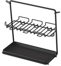 Metaltex MyPockets LAVA Organizer, Aufbewahrung für Handy, Brille, Geldbörse, Uhr, Schlüssel, Maße: 26 x 14 x 23 cm