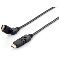 Equip High Speed HDMI Kabel mit Ethernet flexibel 1m