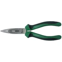 FP Fortis Storchschnabelzange, poliert, gebogen, 200 mm mit K.Griff