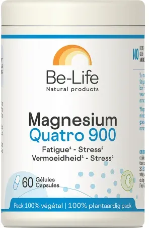 Be-Life Magnesium Quatro 900 Nahrungsergänzungsmittel 60 Kapseln