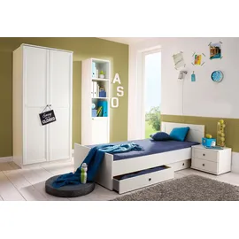 WIMEX Jugendbett Filou 90 x 200 cm Metall weiß