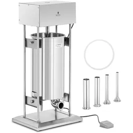 Royal Catering Wurstfüller 25 L elektrisch inkl. 4 Füllrohre - Elektrische Wurstfüller