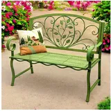 DanDiBo Ambiente Gartenbank 110 x 100 x 110 cm Grün