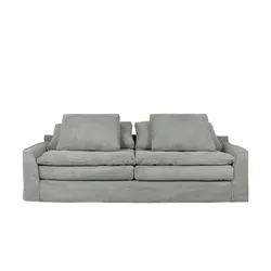 SOHO Sofa 3-sitzig   ¦ grau ¦ Maße (cm): B: 233 H: 95 T: 114.0