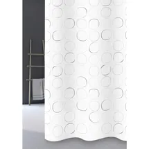 GRUND Duschvorhang Lentils 180 x 200 cm grau