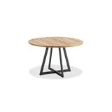 Niehoff Milan Gartentisch Ø 125 x 74,5 cm Beige