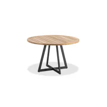 Niehoff Milan Gartentisch Ø 125 x 74,5 cm Beige