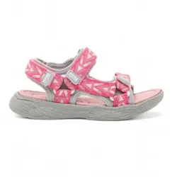Mustang Kids für Mädchen. 49098 Treck-Sandalen rosa (29), Stoff, Wohnung, Klettverschluss, Lässig, Kinderbekleidung