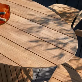 Tikamoon Paloma Gartentisch 6 Pers. 0 x 0 x 0 cm Braun