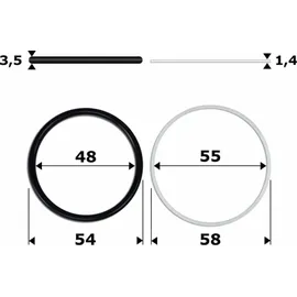 Kludi Dichtungssatz Küchenarmaturen